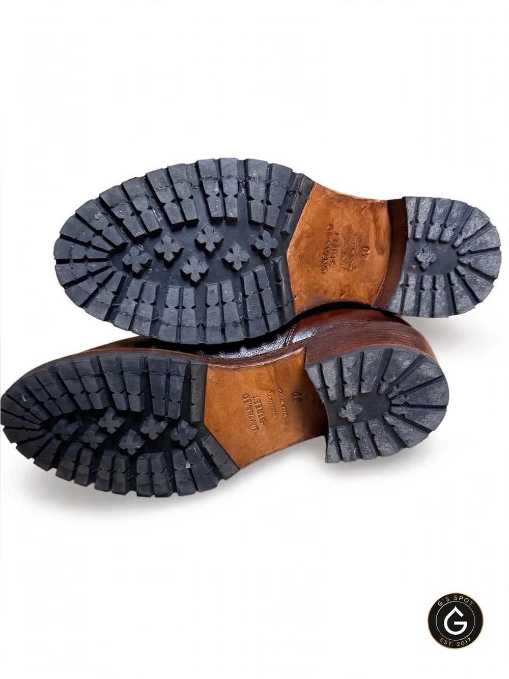 Women’s RADNOR terra-brown laceless bikers